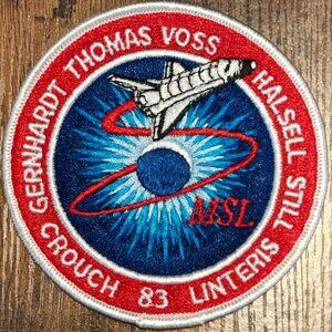 Official 4 inch NASA STS- 83 Mission Patch